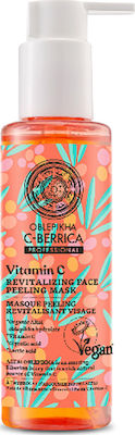 Natura Siberica Oblepikha C-Berrica Vitamin C Revitalizing Face Peeling Mask 145ml Αναζωογονητική Μάσκα-Peeling Προσώπου με Altai Ιπποφαές, Γλυκολικό Οξύ, Γαλακτικό Οξύ & Βιταμίνη C