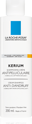 La Roche Posay Kerium Antipell-Sec Shampoo Dry Hair, Αντιπιτυριδικό Κρεμοσαμπουάν με Μικρο-Απολέπιση, 200ml