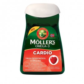 Mollers Omega-3 Cardio Μουρουνέλαιο και Ιχθυέλαιο 60 μαλακές κάψουλες
