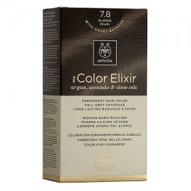 Apivita My Color Elixir kit Μόνιμη Βαφή Μαλλιών 7.8 ΞΑΝΘΟ ΠΕΡΛΕ