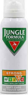 Jungle Formula Soft Care No Touch IRF-3- Εντομοαπωθητικό Σπρέι Μη Λιπαρό Που Στεγνώνει Άμεσα, 125ml