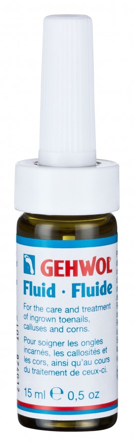 GEHWOL Fluid Καταπραϋντικό & απολυμαντικό υγρό για ερεθισμένους κάλους & παρωνυχίδες 15 ml