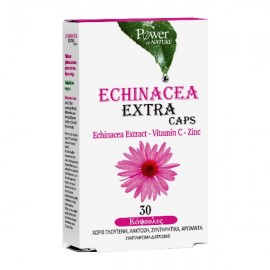 Power of Nature Echinacea Extra Συμπλήρωμα Διατροφής Εχινάκειας, 30caps