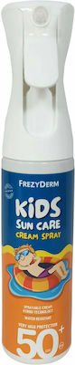 Frezyderm Kids Sun Care SPF50+ Παιδικό Αντηλιακό Spray Πολύ Υψηλής Προστασίας Προσώπου & Σώματος σε Μορφή Κρέμας 275ml