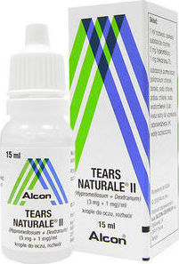 Alcon Tears Naturale II Οφθαλμικές Σταγόνες σε Διάλυμα, 15ml