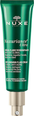 Nuxe Nuxuriance Ultra Crème Fluide Κρέμα Ημέρας Ελαφριάς Υφής Για Μικτή Και Κανονική Επιδερμίδα 50ml