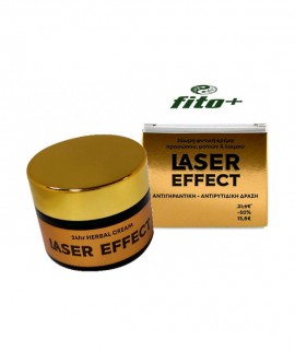 FITO+ Laser Effect Αντιγηραντική 24ωρη Φυτική Κρέμα Προσώπου, Ματιών & Λαιμού, 50ml