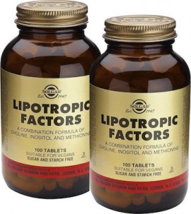 2x Solgar Lipotropic Factors Συμπλήρωμα Διατροφής για Έλεγχο του Σωματικού Βάρους (-50% στο δεύτερο προϊόν), 2x50tabs
