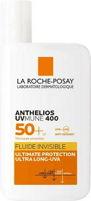 La Roche Posay Anthelios Uvmune 400 Spf 50+ Invisible Fluide Αντηλιακή Κρέμα Προσώπου Με Άρωμα 50ml