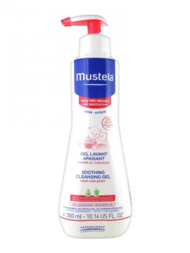 Mustela – Καθαριστικό Gel για Μαλλιά και Σώμα με Καταπραϋντική Δράση 300ml