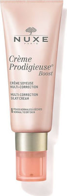 Nuxe Creme Prodigieuse Boost Multi-Correction Day Silky Cream 40ml Κρέμα Πολλαπλής Δράσης για Κανονική - Ξηρή Επιδερμίδα
