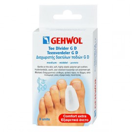 Gehwol Toe Divider GD Medium, Διαχωριστής Δακτύλων Ποδιού GD 3τμχ