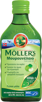 Mollers Cod Liver Oil 250ml Μήλο