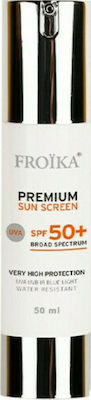 Froika Premium Sunscreen SPF50 Αντιηλιακή Κρέμα Προσώπου 50ml