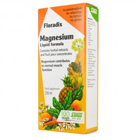 Power Health, Floradix Magnesium Liquid Formula, Συμπλήρωμα Διατροφής - Μαγνήσιο, 250ml