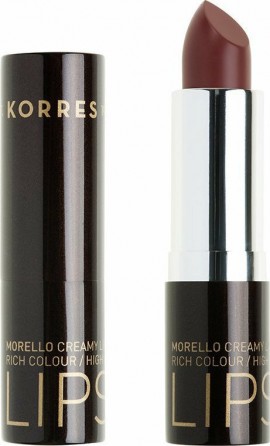Korres Morello Creamy Lipstick Ενυδατικό Κραγιόν 34 Καφέ Μόκα – 3.5g