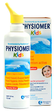 Physiomer Hygiene Prevention Active Kids Ρινικό Σπρέι με Θαλασσινό Νερό για Παιδιά από 2 Ετών 115ml