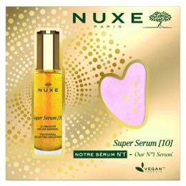 Nuxe Promo Pack Super Serum 10 Ισχυρό Αντιγηραντικό Serum 30ml + ΔΩΡΟ Gua Sha για Μασάζ Προσώπου, 1σετ