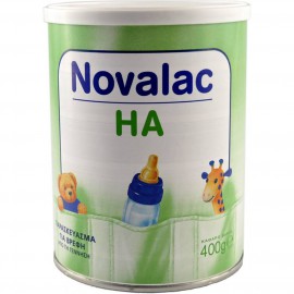 Novalac HA Παρασκεύασμα για βρέφη από την γέννηση Προλαμβάνει την εκδήλωση των αλλεργιών 400g