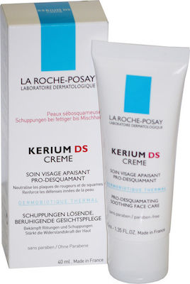 La Roche Posay Kerium DS Creme, Κρέμα κατά των Ερεθισμών και της Απολέπισης στο Πρόσωπο 40ml