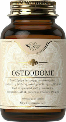 Sky Premium Life – Osteodome Συμπλήρωμα Διατροφής για τη Φυσιολογική Λειτουργία των Οστών των Χόνδρων και των Αρθρώσεων 60tabs
