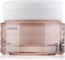 Korres Wild Rose Vitamin Super C Face Cream Normal Mixed 40ml Κρέμα Προσώπου Άγριο Τριαντάφυλλο για Λάμψη & Πρώτες Ρυτίδες, με Νέα Ενισχυμένη Σύνθεση