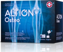 Altion Osteo - Συμπλήρωμα Διατροφής Για Τη Φυσιολογική Λειτουργία Του Χόνδρου Των Αρθρώσεων Γεύση Λεμόνι 30 φακελάκια
