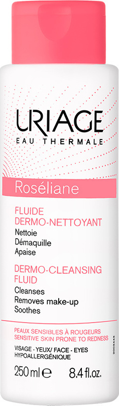 Γαλάκτωμα Καθαρισμού Roseliane Dermo-Cleansing Fluid για Ευαίσθητες Επιδερμίδες 250ml