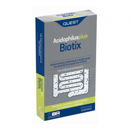 QUEST ACIDOPHILUS PLUS BIOTIX providing 2 billion probiotic bacteria 30CAPS