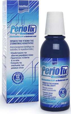 Intermed Periofix Mouthwash 0.20 Στοματικό Διάλυμα Αποτελεσματικό για Ουλίτιδες και Περιοδοντίτιδες 250ml