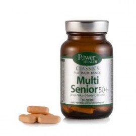 Power Health Platinum Multi Senior (50+) - Πολυβιταμίνη για άτομα άνω των 50 ετών, 30 tabs
