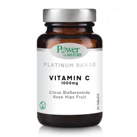 Power Of Nature Platinum Range Vitamin C Βιταμίνη για Ενέργεια & Ανοσοποιητικό 1000mg 30 ταμπλέτες