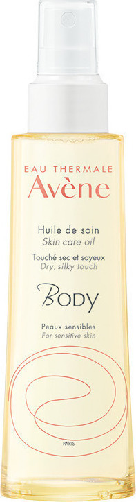 Avene Body Skin Care Oil Λάδι Φροντίδας Σώματος 100ml. Θρέφει, καταπραΰνει, φωτίζει και προσφέρει απαλότητα, κατάλληλο για όλους τους τύπους ευαίσθητου δέρματος.