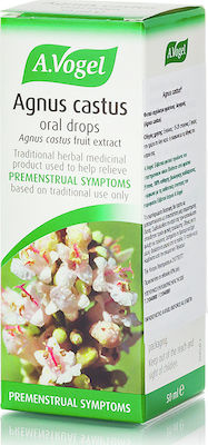 A. VOGEL Agnus Castus Oral Drops Συμπλήρωμα Διατροφής Λυγαριάς για την Ενίσχυση της Γυναικείας Ορμονικής Ισορροπίας σε Σταγόνες 50ml