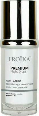 Froika Premium Night Drops Anti-Ageing Εντατικό Λάδι Νυκτός 30ml