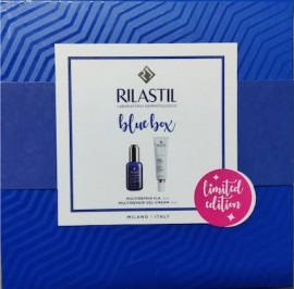RILASTIL Blue Box Limited Edition MultiRepair H.A. Facial Detox Serum, 30ml & Multirepair Antiwrinkle Gel-Cream, 40ml