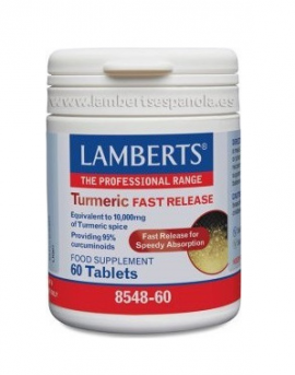 Lamberts Turmeric Fast Release 200mg (60tabs) - Κουρκουμίνη, Αντιφλεγμονώδη δράση