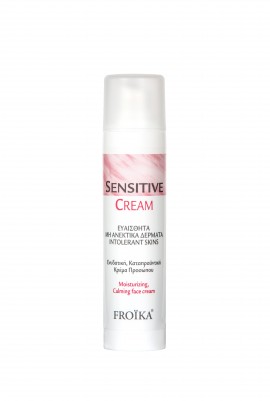 Froika Sensitive Face Cream, Ενυδατική και Καταπραυντική Κρέμα για την Περιποίηση του Ευαίσθητου και Ερεθισμένου Δέρματος, 40ml