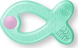 Nuk Extra Cool Teether Fish Green / Pink 3+ μηνών