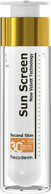 Frezyderm Sun Screen Velvet Face Cream Spf30 50ml - Διάφανη Αντηλιακή Κρέμα Προσώπου Με Ματ Αποτέλεσμα