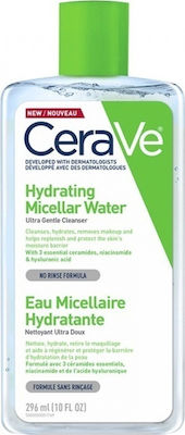 CeraVe Micellar Cleansing Water Καθαριστικό Νερό Ντεμακιγιάζ Καθαρίζει αποτελεσματικά, ενυδατώνει και αφαιρεί το μακιγιάζ 295ml