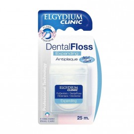 Elgydium Dental Expanding Antiplaque Οδοντικό Νήμα Κατά Της Πλάκας Ελαφρώς Κηρωμένο Με Γεύση Μέντα 25m
