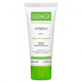 Uriage Hyseac Mat Emulsion Λεπτόρευστη Κρέμα Προσώπου για Λιπαρές - Μικτές Επιδερμίδες, 40ml