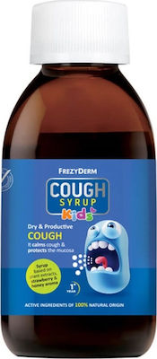 Frezyderm - Cough Syrup Kids Σιρόπι για τον Ξηρό και Παραγωγικό Βήχα με Γεύση Φράουλα και Μέλι 1+ έτους 182g