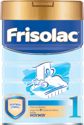 Frisolac 1 Γάλα σε σκόνη για βρέφη από 0 έως 6 μηνών 400gr