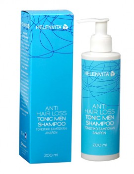 HELENVITA Anti Hair Loss Tonic Men Shampoo Τονωτικό Σαμπουάν Ανδρών 200ml