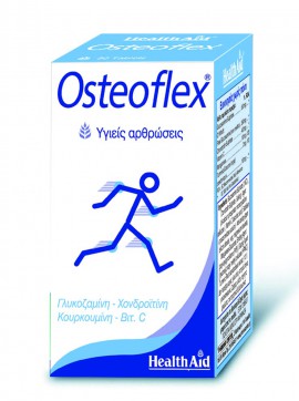 Health Aid Osteoflex Φόρμουλα με Γλυκοζαμίνη, Χονδροϊτίνη. Κουρκουμίνη & Βιταμίνη C για Υγιείς Αρθρώσεις 30 Ταμπλέτες
