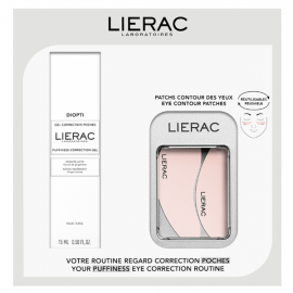 Lierac Promo Dioptipoche Ζελ Λείανσης Για Διόρθωση Στις Σακούλες 15ml & Επαναχρησιμοποιούμενα Patches Για Τα Μάτια 1 ζευγάρι