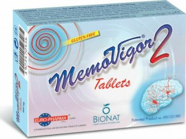 Bionat Pharm Memovigor 2 Συμπλήρωμα Διατροφής Για Τους Ιλίγγους & Την Μνήμη 20tabs.