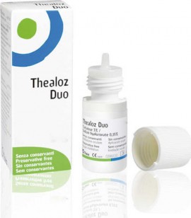 Thealoz Duo Thea Synapsis 5 ml Οφθαλμικές Σταγόνες Υποκατάστατο Δακρύων με Υαλουρονικό Οξύ